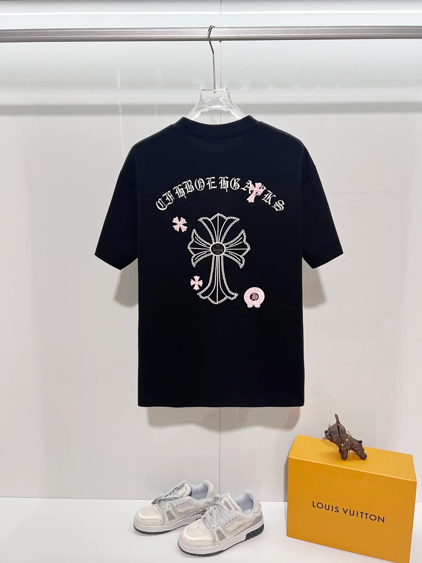 Chrome Hearts/ Quality T Classic LOGO Same Style 2026ss Quality Versatile Quality : Black.White Size：S M L XL